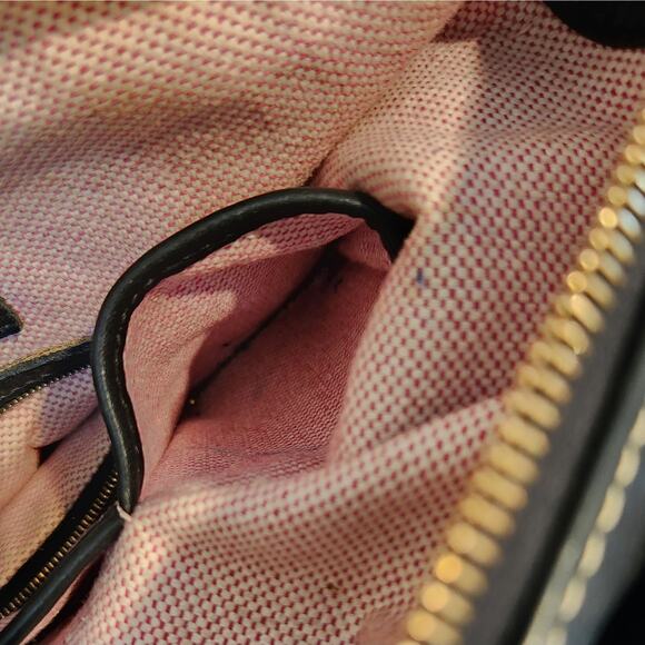 Dooney & Bourke Black Pebble Leather Satchel Bag - Picture 15 of 16